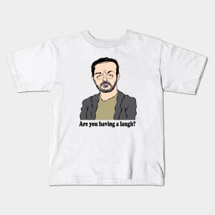 RICKY GERVAIS FAN ART!!! Kids T-Shirt